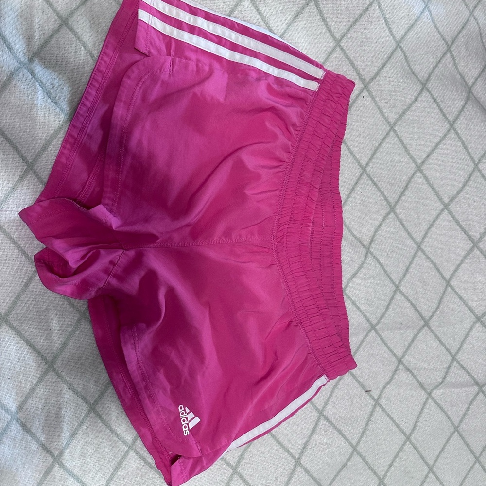 Adidas Women's Pink Athletic Shorts